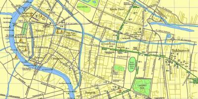Kart over bangkok veien