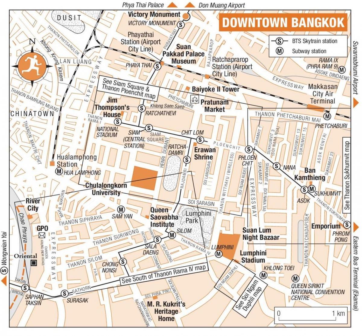 bangkok sentrum kart