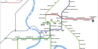 Bangkok rail link-kart