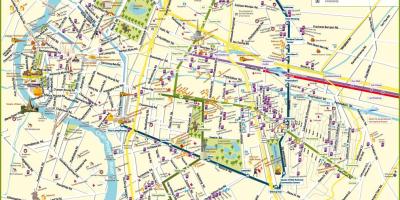 Kart over bangkok beliggenhet