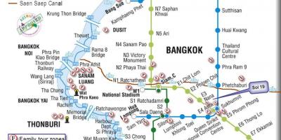 Offentlig transport bangkok kart